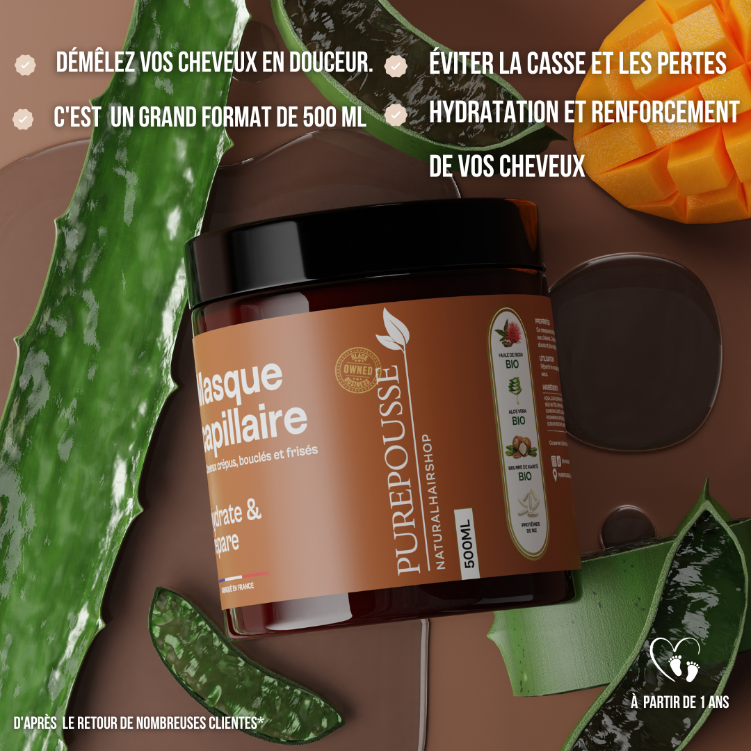 Masque Capillaire hydratant 500ml