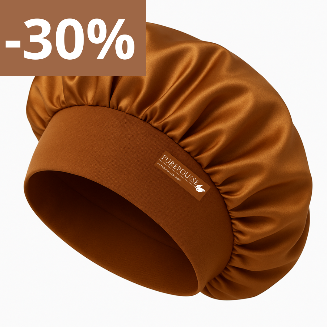 Bonnet de nuit en satin