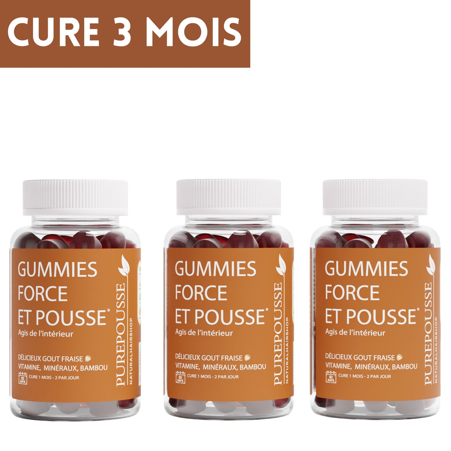 Gummies Pousse (CURE 3 MOIS)