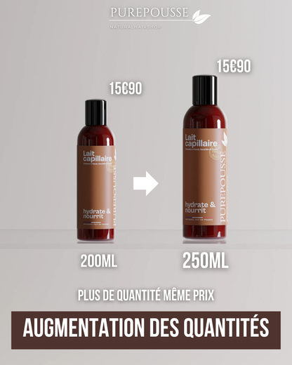 Lait Capillaire hydratant 250ML