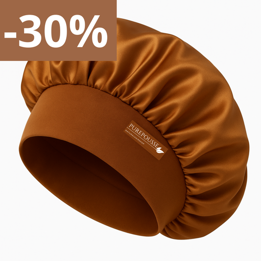 Bonnet de nuit en satin
