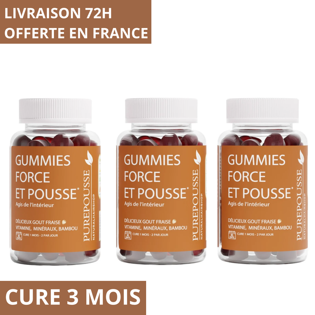 Gummies Pousse (CURE 3 MOIS)