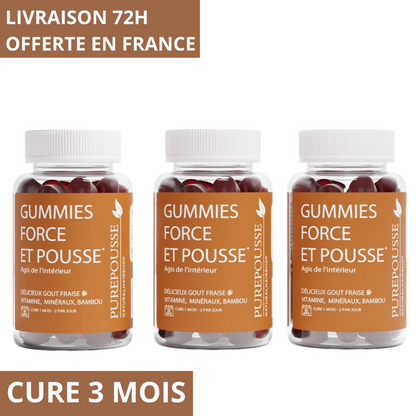 Gummies Pousse (CURE 3 MOIS)
