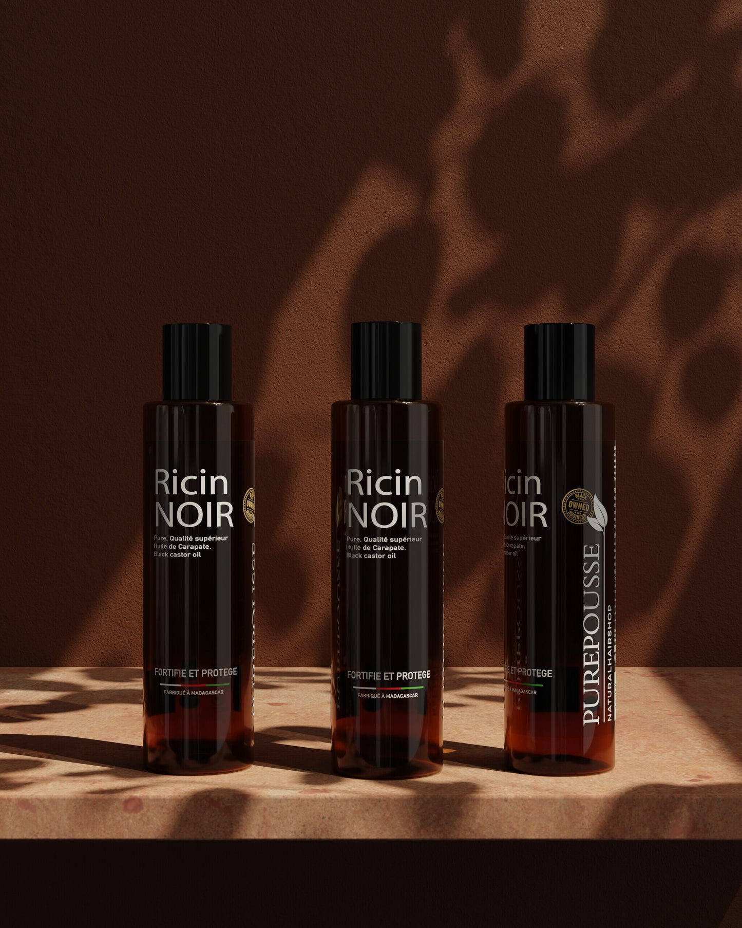 Huile de Ricin Noire ECOCERT Purepousse