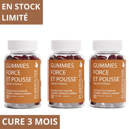 Gummies Pousse (CURE 3 MOIS)